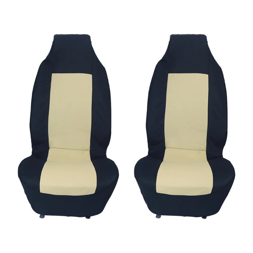 2PCS Automobiles Seat Covers Universal Fit Auto Interior Accessories