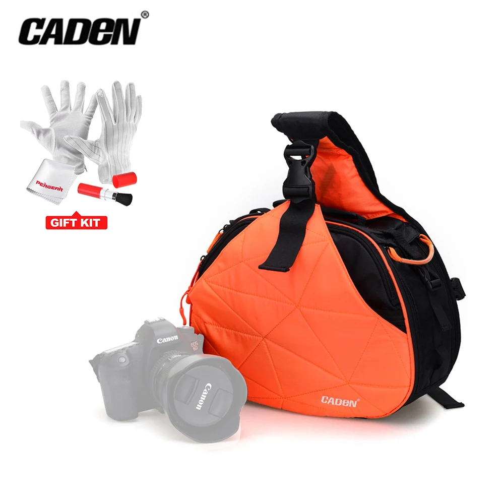 CADeN K2 Sling Shoulder Cross Camera Bags Video Photo Digital DSLR Case Waterproof with Rain Cover