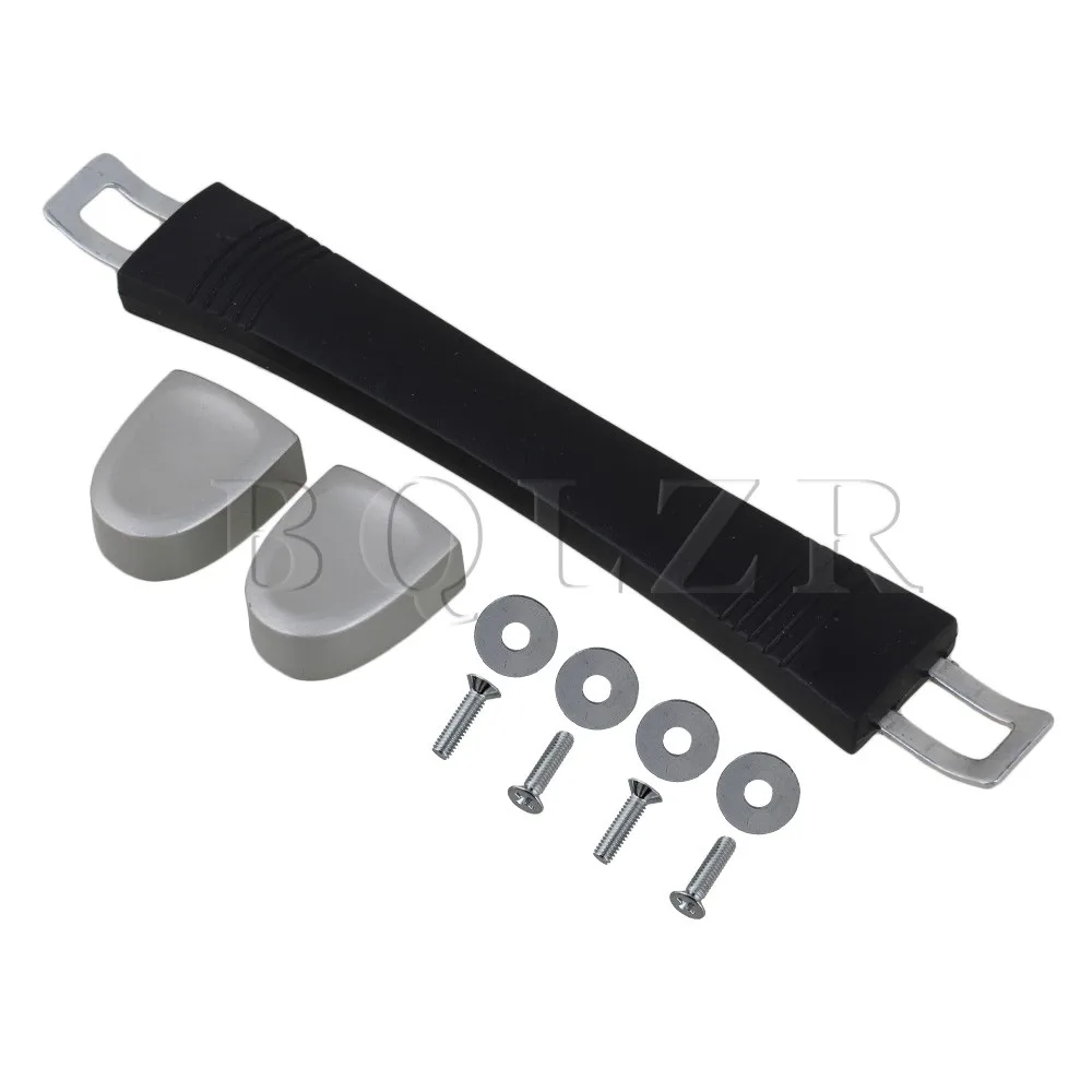 

5.7" Black Plastic Replacement Luggage Box Carry Handle w/Screws BQLZR