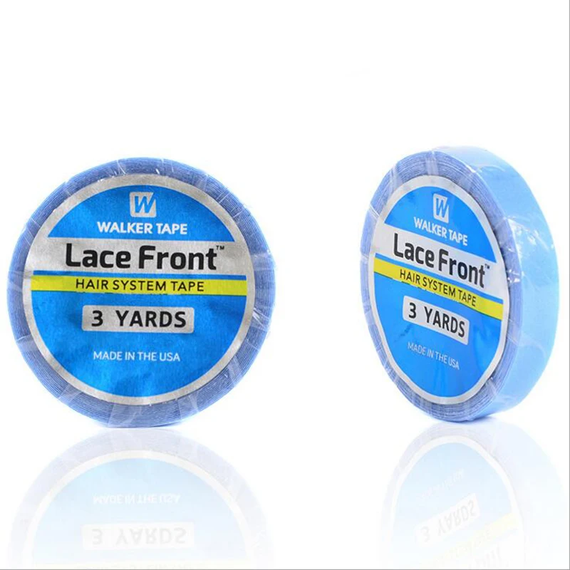 3 Yards 10Rolls Lace Front Hair Tape Double sided Adhesive Water proof Super Tapes For Lace 3