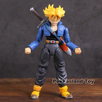 

SHF Dragon Ball Z Super Saiyan Trunks PVC Action Figure Collectible Model Toy