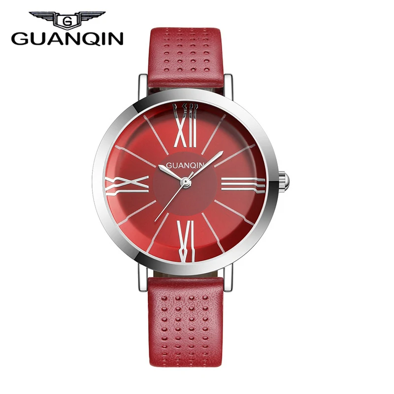 GUANQIN GS496 Bauhaus style New Fashion Women Watches font b Top b font font b Luxury