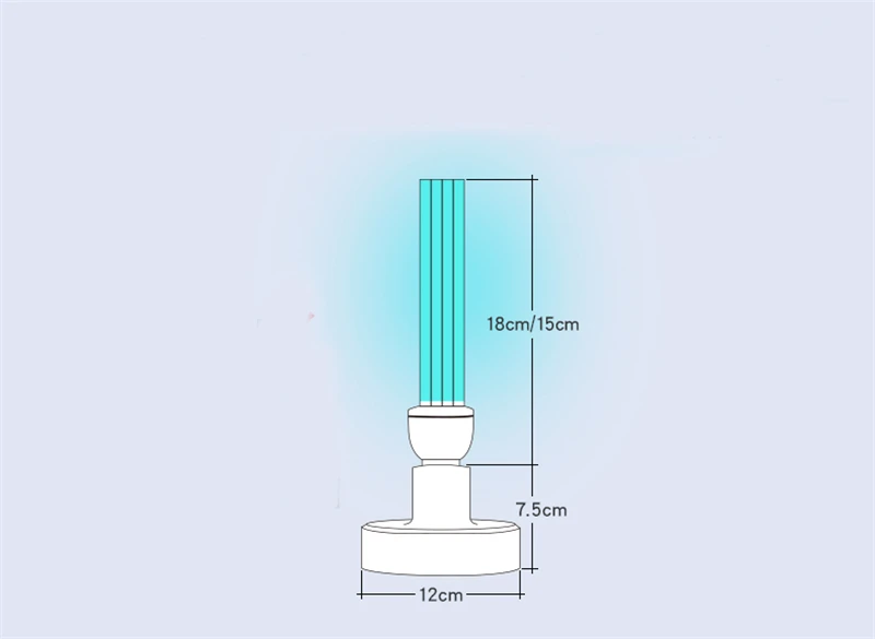 25 Вт УФ озоновая дезинфекция бактерицидная кварцевая лампа стерилизатор портативный клещ дистанционное управление стерилизация домашняя ультрафиолетовая лампа