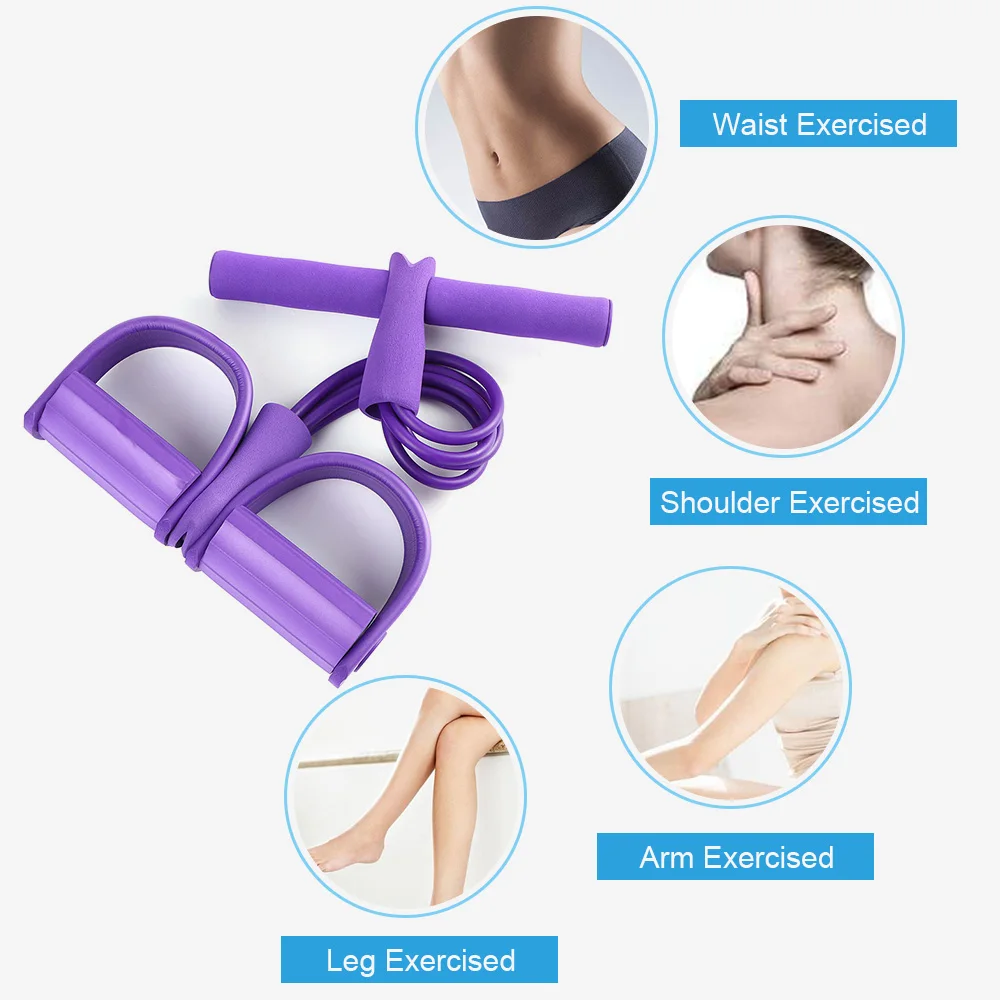tube pedal resistance bands