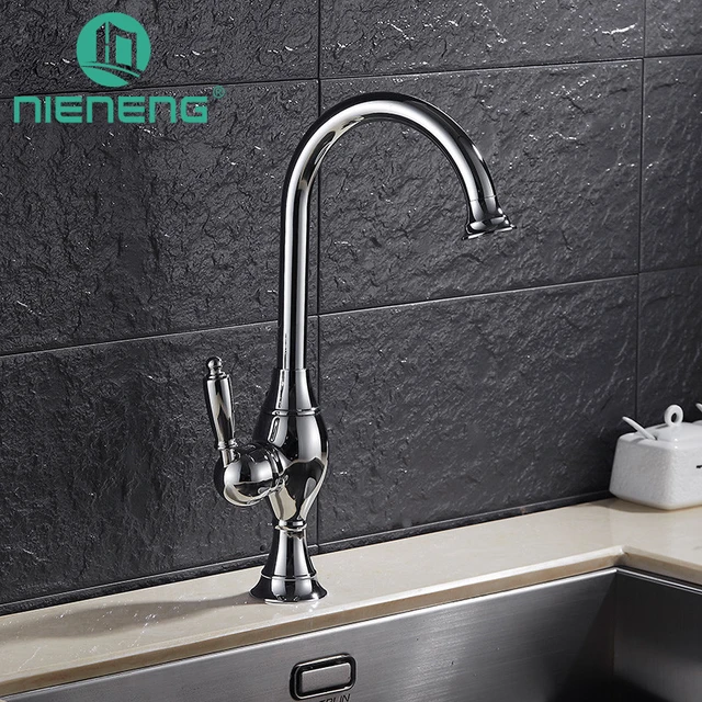Nieneng Luxury Kitchen Supplies Polished Taps Items Swivel Sink Mixer Drinking Water Useful Kitchen Faucet Tools Icd60416 In Kitchen Faucets From Home