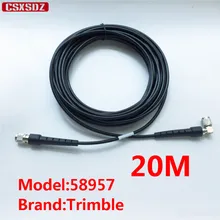 20 м с ручкой в форме рога единорога(10 шт.) 58957 антенный кабель для Trimble GPS SPS радио R8 R7 5800 5700 4800 4700 последовательный кабель Trimble GPS антенна TNC-TNC