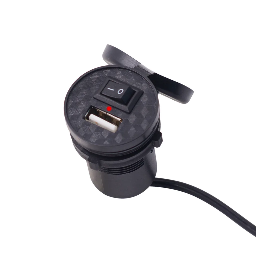 USB мотоцикл питание для мобильного телефона зарядное устройство водонепроницаемый порт Разъем для 5 В/1.5A USB заряженный сотовый телефон gps водонепроницаемый 8Z