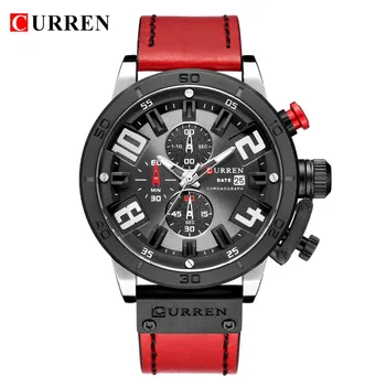 

Military Watches Men Quartz CURREN Top Brand Analog Male Watch Men Fashion Casual Sports Army Waterproof Watch Relogio Masculino