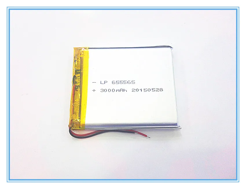 

best battery brand Free shipping 3.7V,3000mAH,[655565] PLIB; polymer lithium ion / Li-ion battery for dvr,GPS,mp3,mp4,cell phone