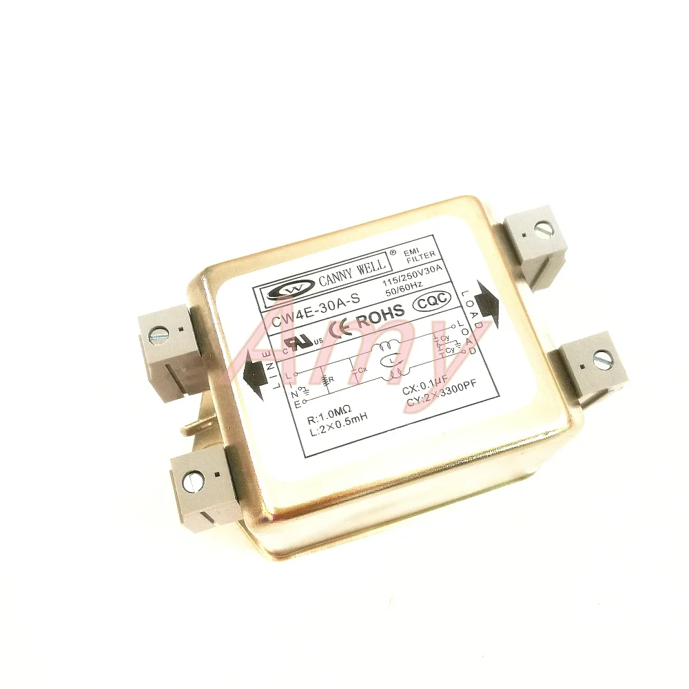 

Power EMI filter CW4E 30A S single-phase AC 220V purification interference