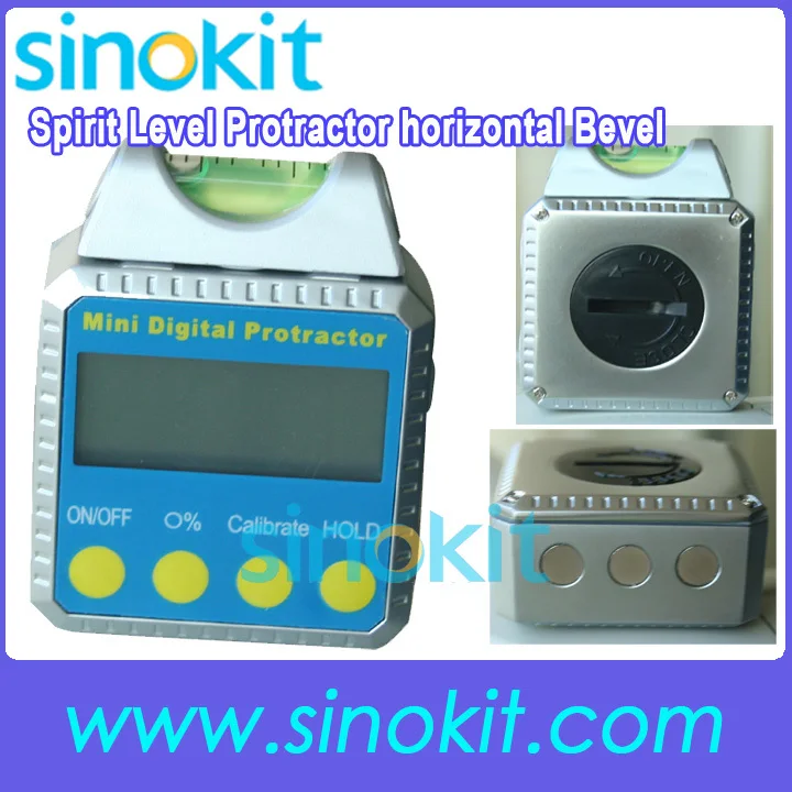 

Digital Inclinometer Angle Gauge Meter Spirit Level Protractor horizontal Bevel STDJ-103