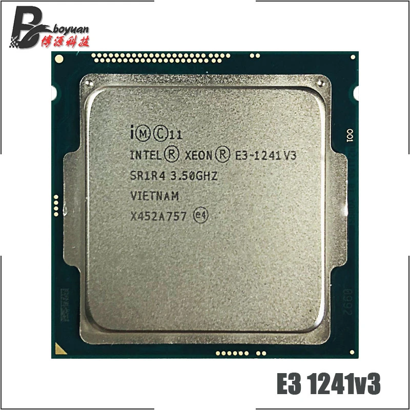 Intel Xeon E3-1241 V3 E3 1241v3 E3 1241 V3 3.5 Ghz Quad-core Eight-thread  Cpu Processor 80w Lga 1150 - Cpus - AliExpress