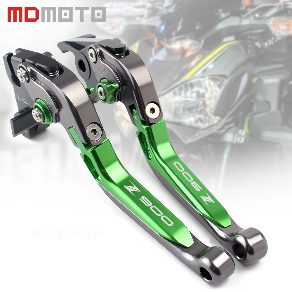 New Adjustable Folding Extendable Motorcycle Brake Clutch Levers Handle For Kawasaki Z900 Z 900 2017 2018 Moto Accessories New Adjustable Folding Extendable Motorcycle Brake Clutch Levers Handle For Kawasaki Z900 Z 900 2017 2018 Moto Accessories
