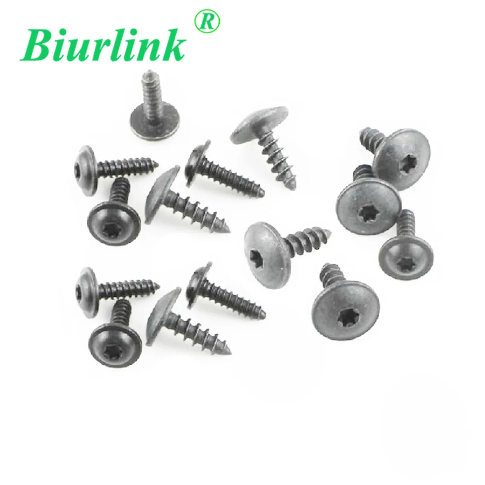 

Biurlink 15PCS Car After-market Replacement Mudguard Screw For Volkswagen Golf 6 Bora