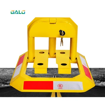 

Octagon Steel Car Parking Blocker, car Parking Barrier, Manual Parking Lock Bollard post parking barrier parking lock blocker