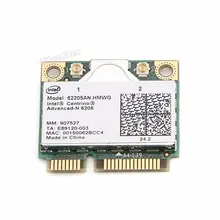 Беспроводной адаптер карта для Intel Centrino Advanced-N 6205 62205AN 62205HMW 300 Мбит/с Wi-Fi, Mini PCI-E 2,4/Wi-Fi 5 ГГц для dell acer asus
