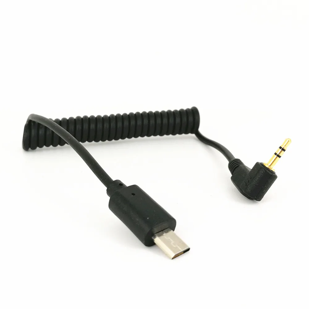 Camera Remote Shutter Release 2.5 3.5 to Multi USB Remote Shutter Release Connecting Cable for Sony A7 A7S A7R II III IV V A6600 A6000 RX100 V