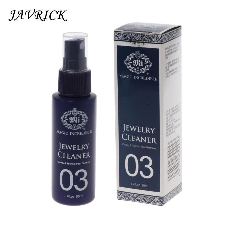 

50ML Quick Gem Jewelry Cleaner Anti-Tarnish Cleaning Diamond Silver Gold Jewelry