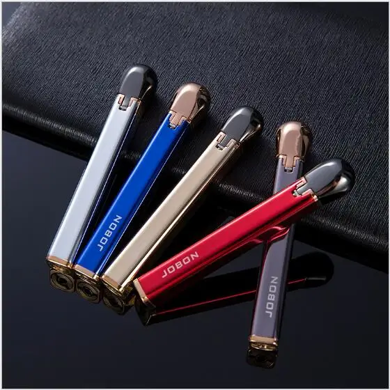 

2018 NEW jobon lighter gas inflatable creative lighter mini portable lighter with gift package smoking accessories