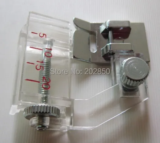 9pc Rolled Hem Pressure Foot Sewing Machine for Singer Brother Low Shank Adapter