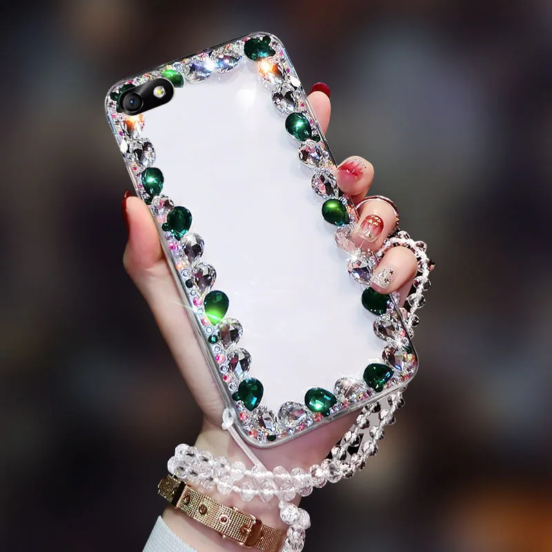 Подходит для HUAWEI G PLUS Алмазный жесткий чехол нескользящий Прозрачный мобильный