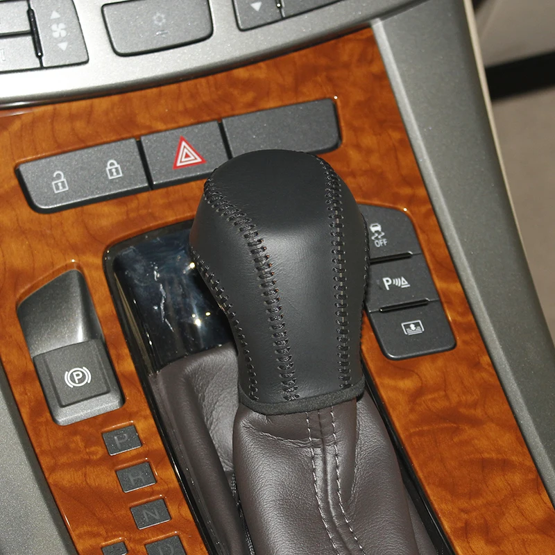 Чехол из натуральной кожи, крышка ручки для Buick Laccrose на автомобильном крышке на рукоятке переключения передач, ручка-редуктор cpr