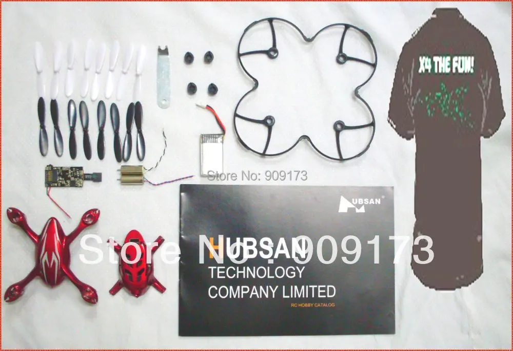 Hubsan H107C X4 с Камера Запись светодиодный мини Quadcopter запасной Запчасти пакет