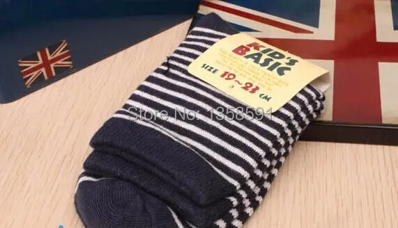 10 пар/лот, носки для мальчиков детские короткие носки в полоску детские носки аксессуары, костюм в британском стиле для детей от 3 до 9 лет