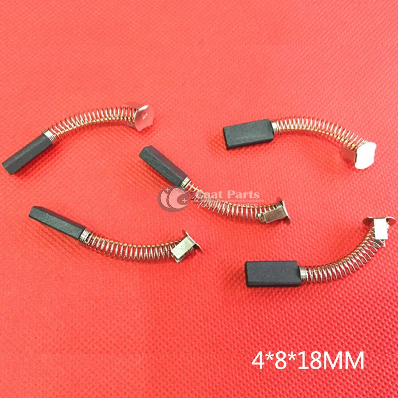 

10PCS/LOT, 4*8*18mm Motor Carbon Brushes for continuous sealing machine and Centrifuge, Power tool accessories