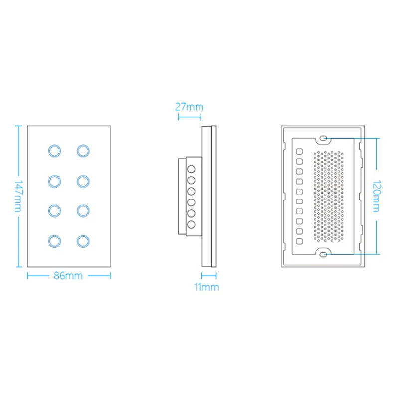 interruptor reino unido 110 240v vidro de cristal 02
