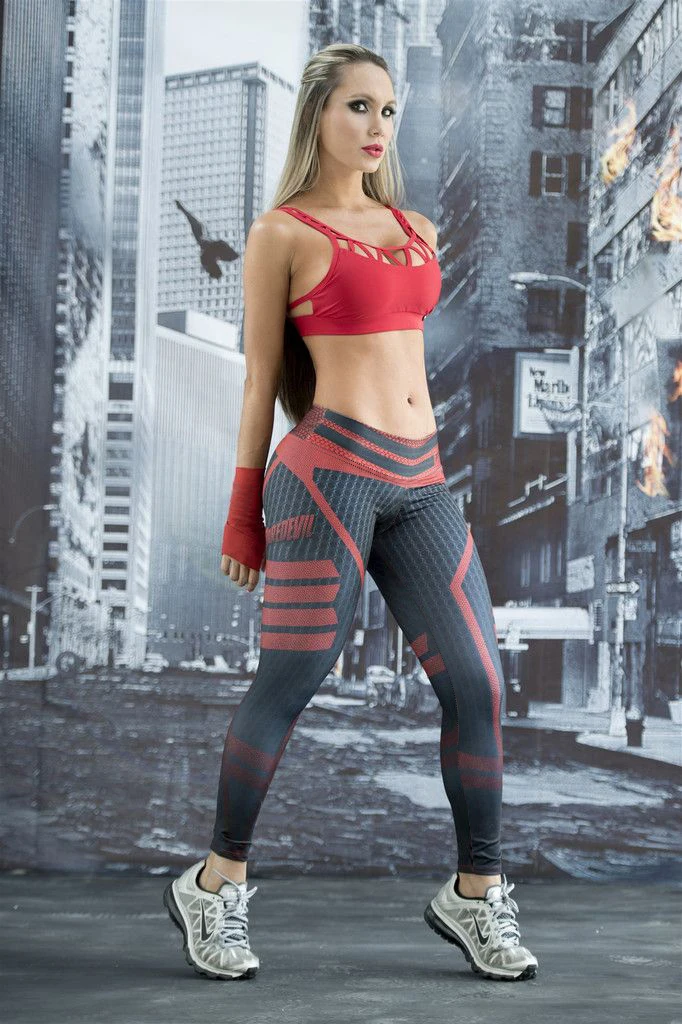 Женские спортивные Леггинсы с 3D принтом, брюки для бега, быстросохнущие эластичные штаны с высокой талией для йоги, обтягивающие колготки для фитнеса, леггинсы для спортзала