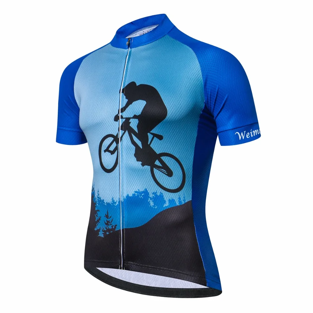 WeimoMonkey Cycling Jersey Women Short Sleeve Racing Sports MTB Bike Shirts Bicycle Clothing 