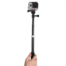 90 см 1/4 ''винт селфи палка GoPro Hero экшн видео камера водонепроницаемый монопод Штатив телескопическая Выдвижная полюс штатив крепление