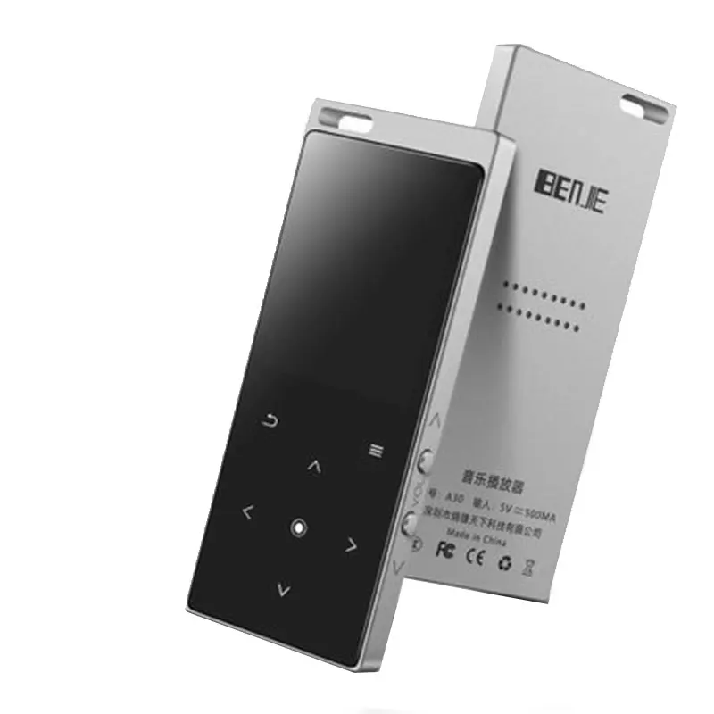 Bluetooth Внешний MP3 плеер ультра тонкий нажатием кнопки записи Hi Fi чип FM радио