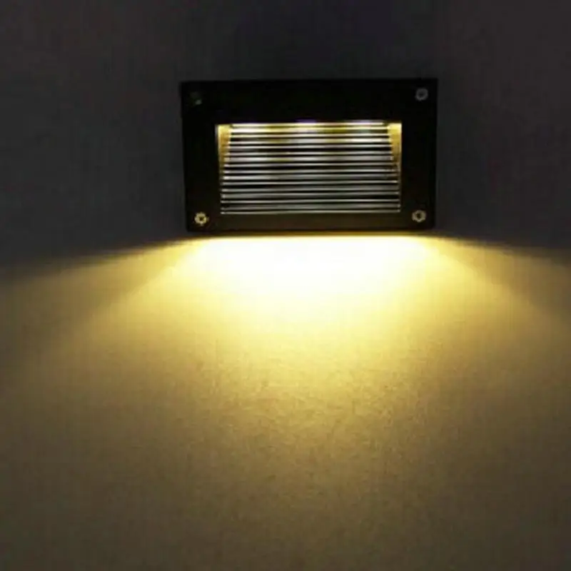 Direto da Fábrica de Led Lâmpada de Canto Luzes ao ar Frete Grátis Vendas Ribalta Incorporado 6 3x2w Led Livre w Luz Passo Passos Ip67 8 Luzes e Iluminação