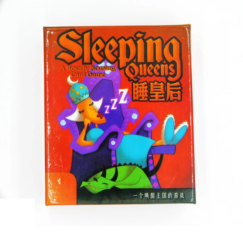 Спящие королевы Детская развивающая игрушка карточная игра настольная для