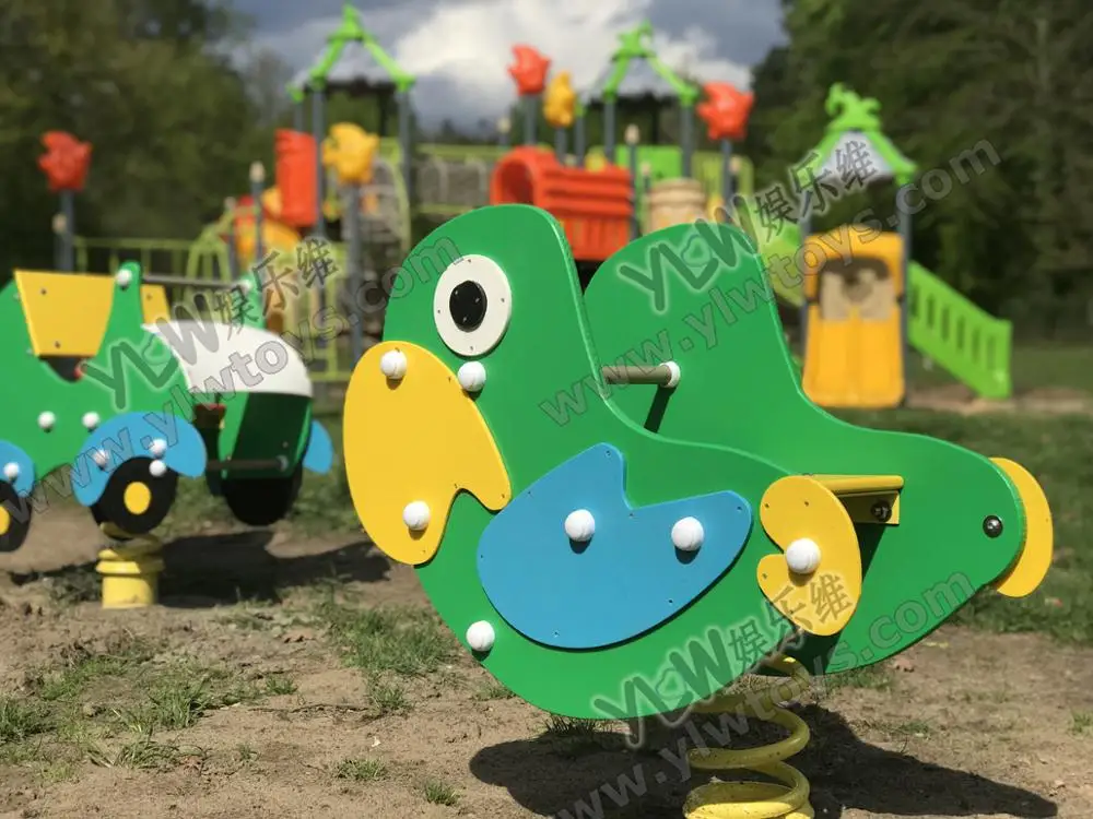 US $125.00 outdoor playground PE spring rocker kids rider