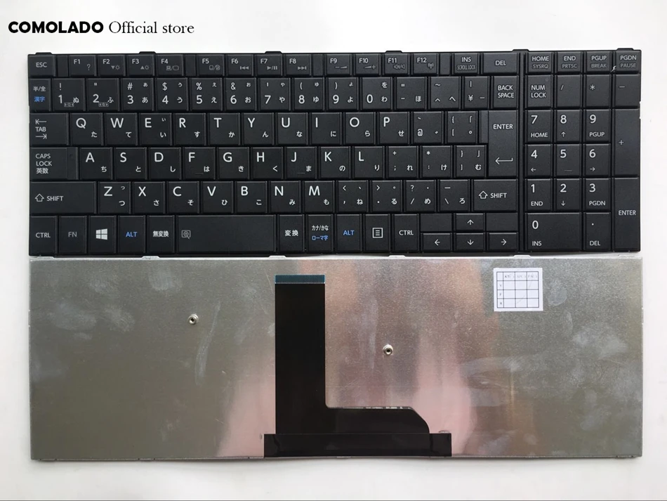 JP Japan keyboard for Toshiba Satellite Pro C50-B C55 C55-B black laptop keyboard JP Layout