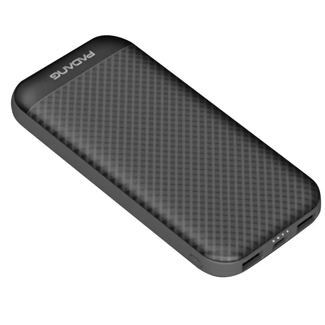10000 мАч портативное Внешнее зарядное устройство power Bank для сотового легкого и
