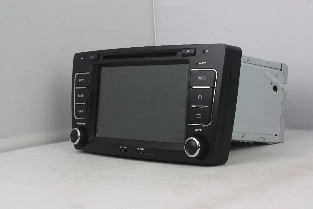 Excellent KLYDE 8" 2 Din Android 8.1 Car Radio For SKODA OCTAVIA 2012 Car Audio Quad Core Multimedia Player Flansh 16GB Car Stereo 1