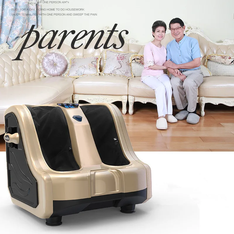 Electric Air Pressure Foot Massage Machine Shiatsu foot massager feet leg calf acupoint kneading Heating Health Care