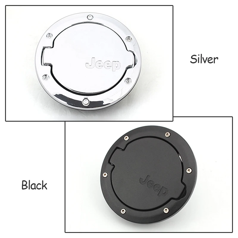 CHUKY 1 шт. алюминиевый сплав Автомобильный газовый топливный бак крышка эксклюзивный Логотип Крышка декоративные аксессуары для 2007- Jeep Wrangler JK