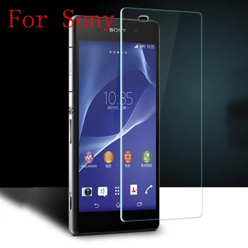 Защитное стекло для Sony Xperia Z1 Z2 Z3 Z4 Z5 Compact M2 M4 M5 C3 C4 | Мобильные телефоны и аксессуары
