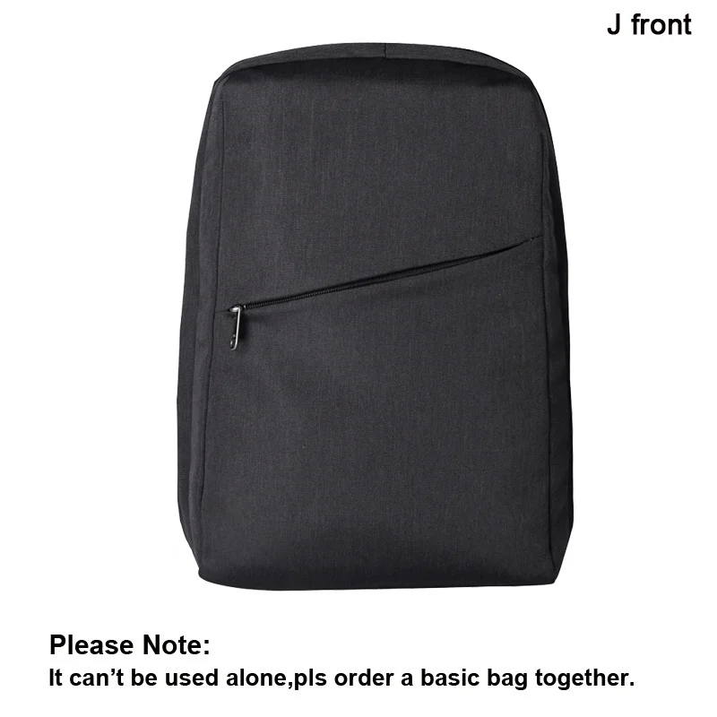 XQXA, 17 дюймов, рюкзак для ноутбука, usb зарядка, рюкзак для мужчин, бизнес, путешествия, рюкзак, сменный, для колледжа, школьная сумка, мужская, Mochila - Цвет: J Front Black