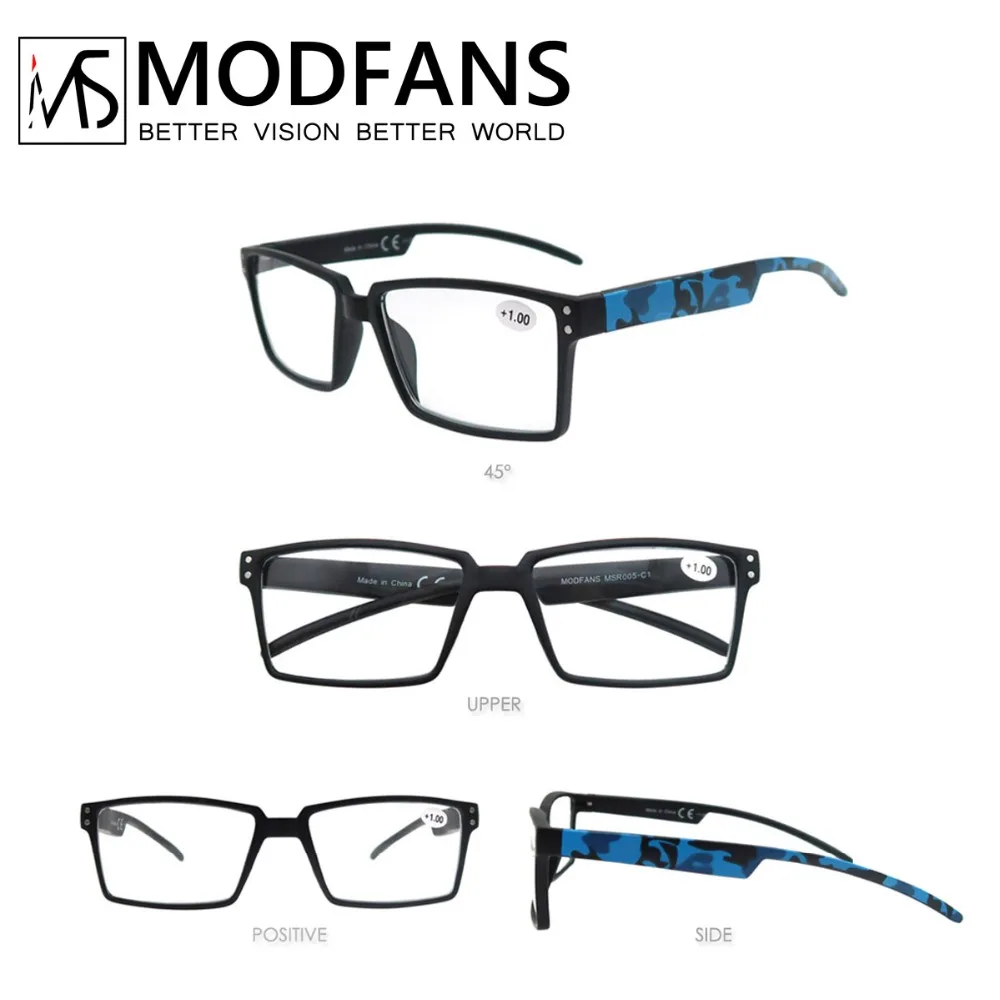 Oversized Reading Glasses Men Squared Frame Readers Vision