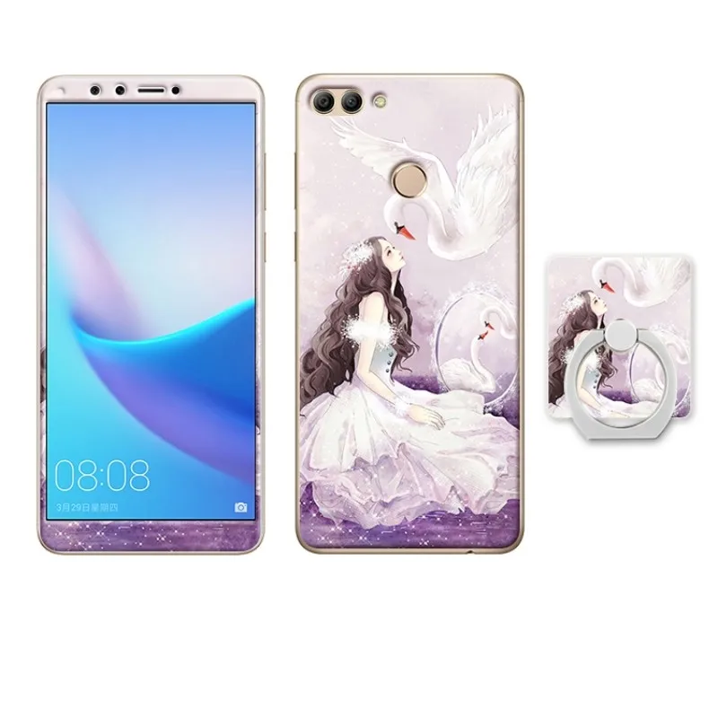 Huawei Y9 2018 Enjoy 8 Plus case cover glass screen protector (35)