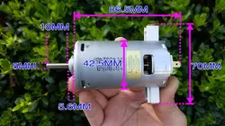 Джонсон DC771 (2) xllg DC 230 В/Джонсон DC Высокое Мощность электродвигатель/микро видел гравировка машины двигатель постоянного тока