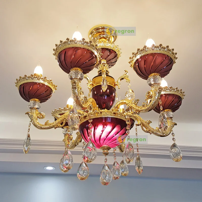 Luxury Makeup Wedding Light Fixture Purple Gl Chandelier Light Fixture Purple Gl Chandelier