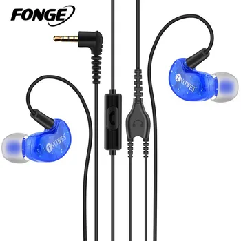 

Fonge Sport Earphones Headphone Headsets 3.5mm Super Bass Stereo Earbuds With Mic For Phone ecouteur auriculares con microfono