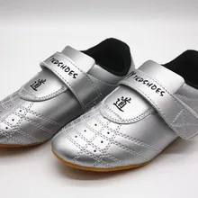 Профессиональная детская обувь для тхэквондо, для детей, взрослых, искусственная кожа, ушу, добок, Муто, каратэ, боевые искусства, спортивные тренировочные кроссовки